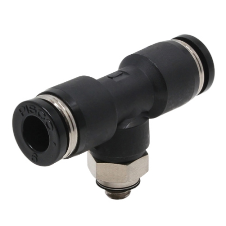 Đầu nối khí nén - khớp nối chữ T Pisco PB6-N1U Đầu nối khí nén - khớp nối chữ T Pisco PB6-N1U